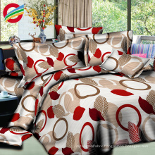 new design printed fabric 3d bedding sheet for 100% cotton